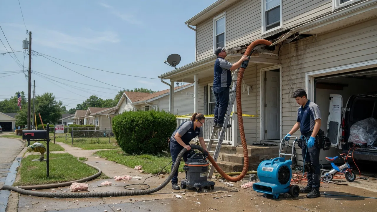 Water Damage Restoration in Bevinsville, KY near me